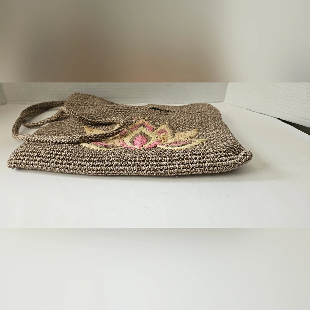 The Sak Linden Crochet Lotus Convertible‎ Crossbody Bag - Picture 7 of 8